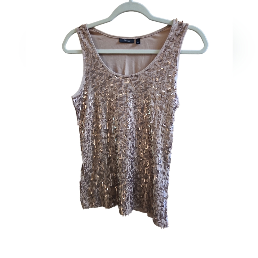 NWOT Apt. 9 sequins tank top